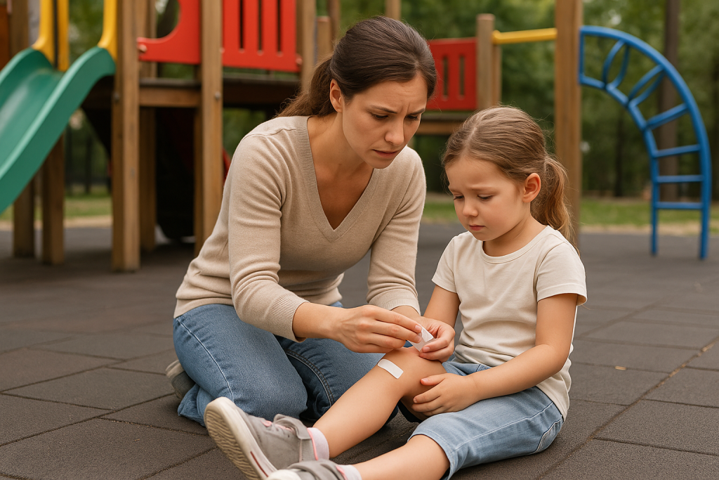 Erste Hilfe für Kinder – ruhig bleiben, richtig handeln