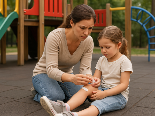 Erste Hilfe für Kinder – ruhig bleiben, richtig handeln